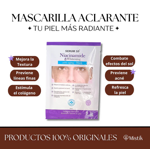 Kit Adiós Manchas - Serum, Jabon y Mascarilla
